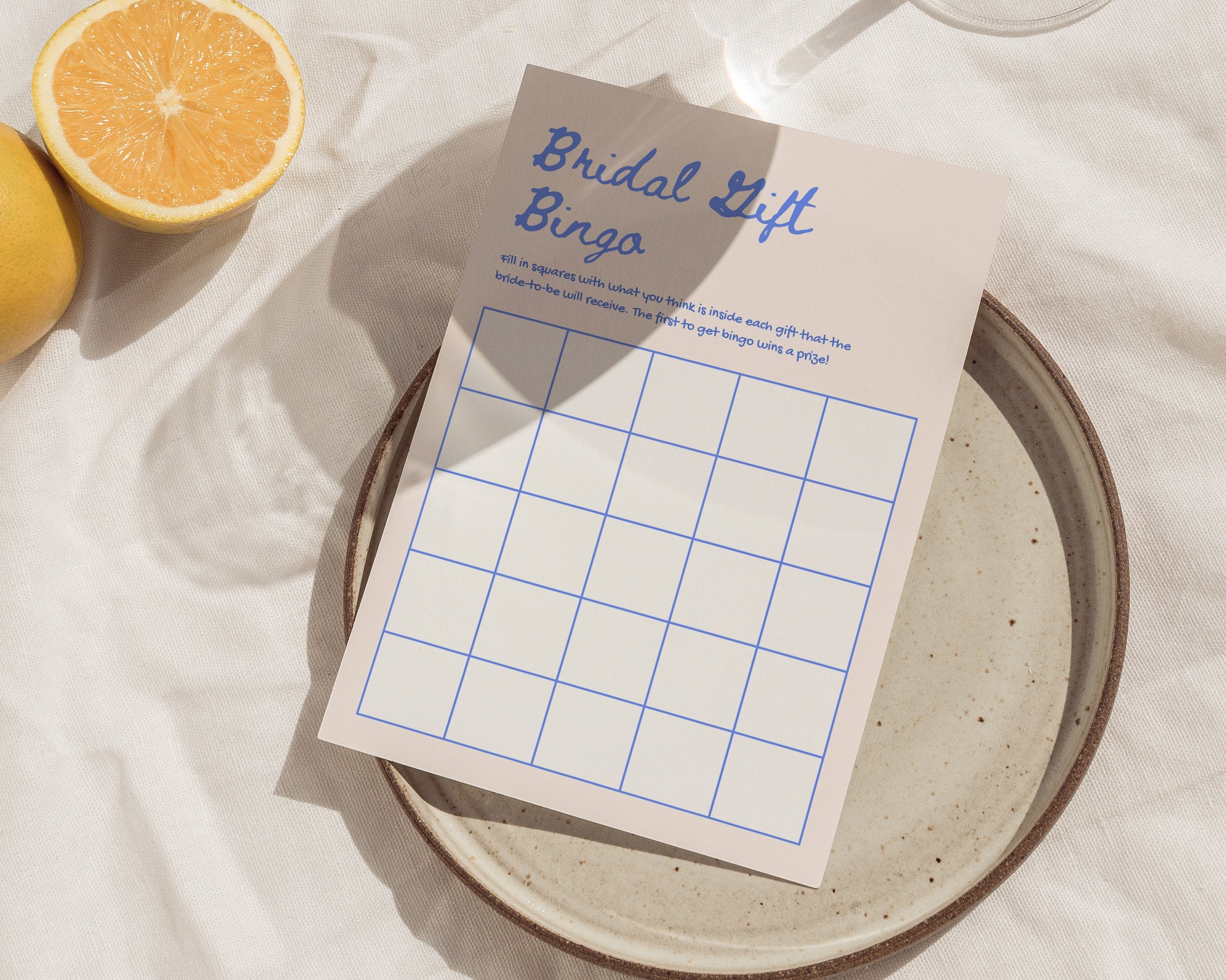 Bridal Shower Games