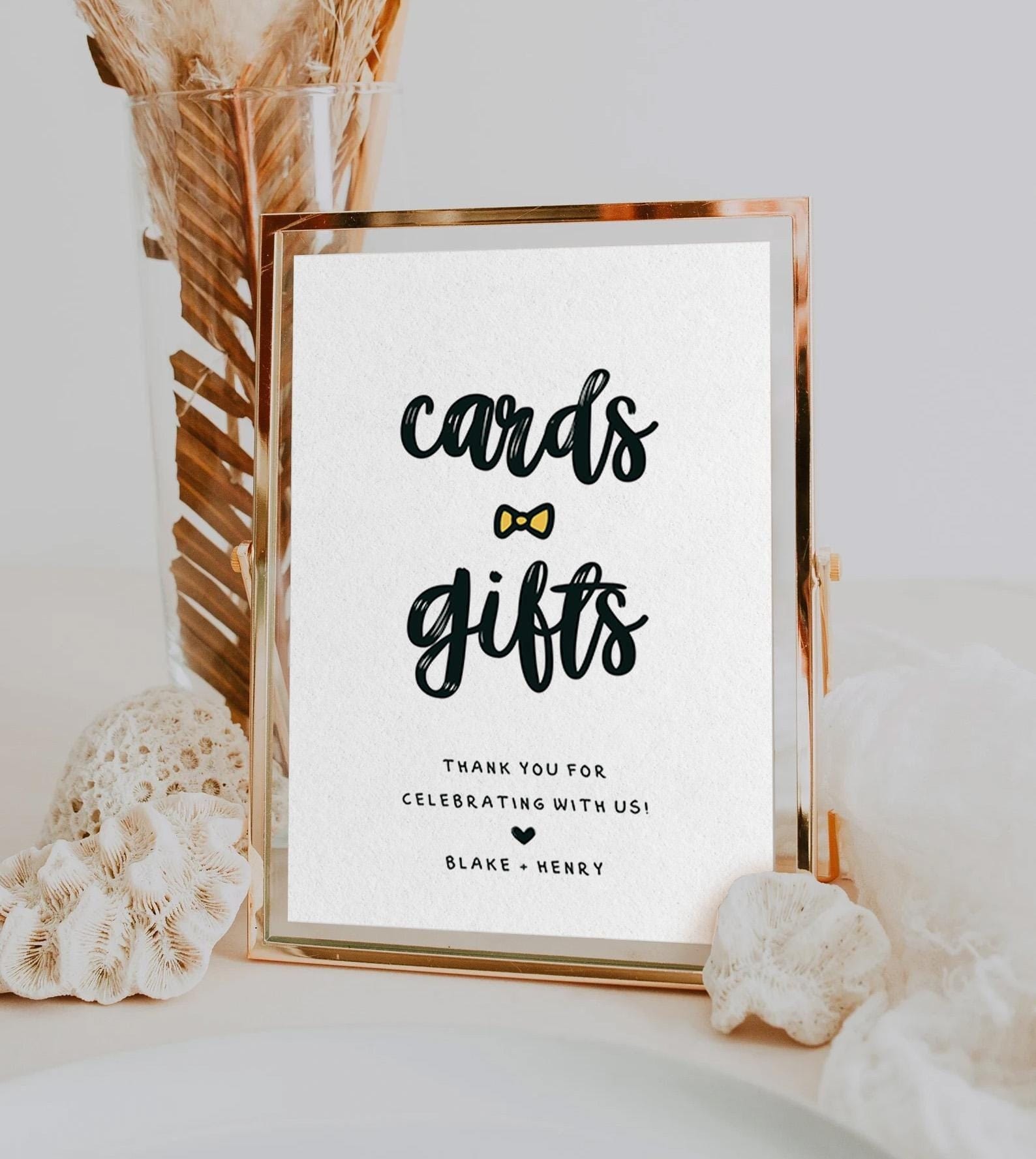 Cards and Gifts Sign