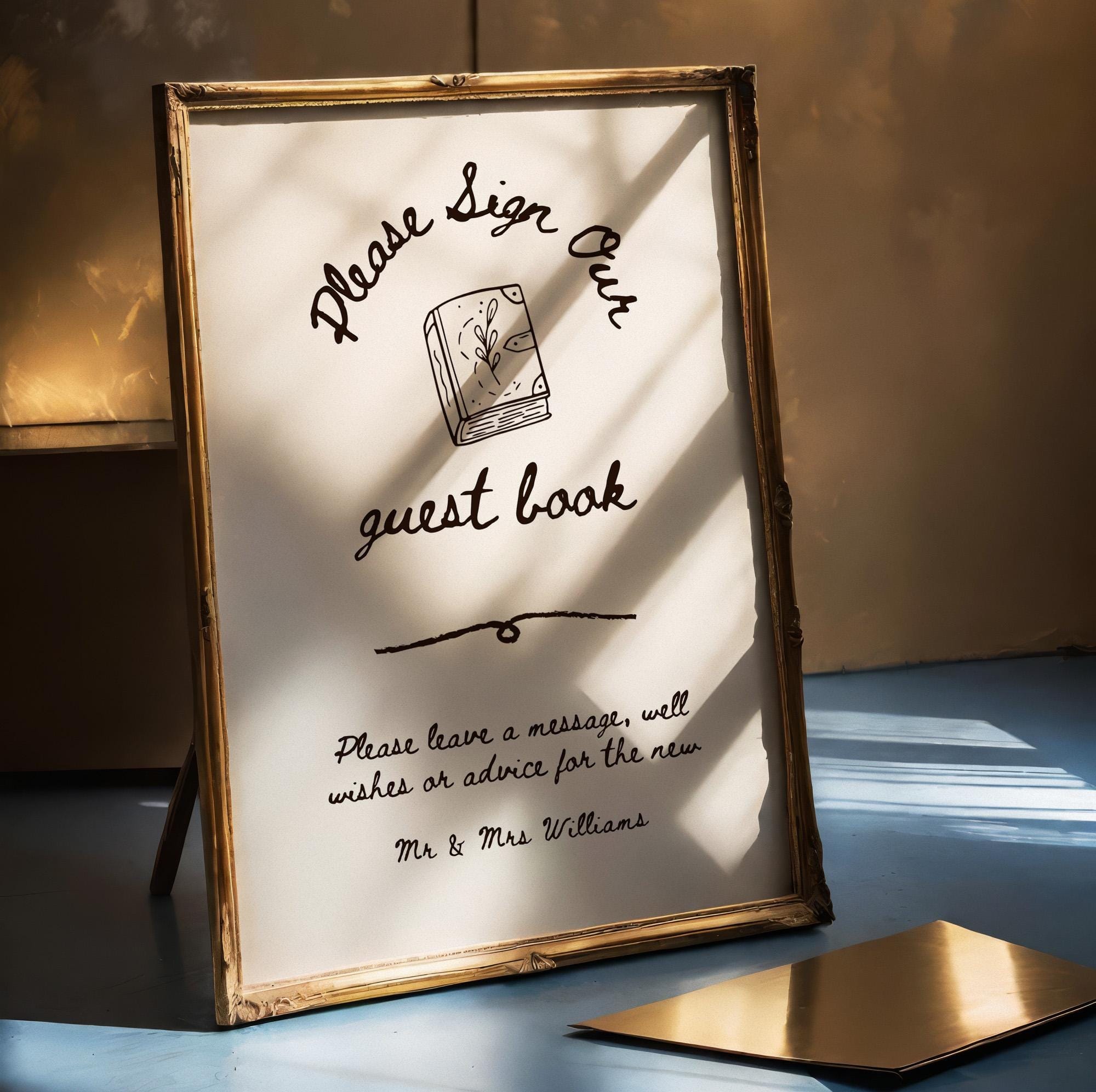 Guest Book Signs