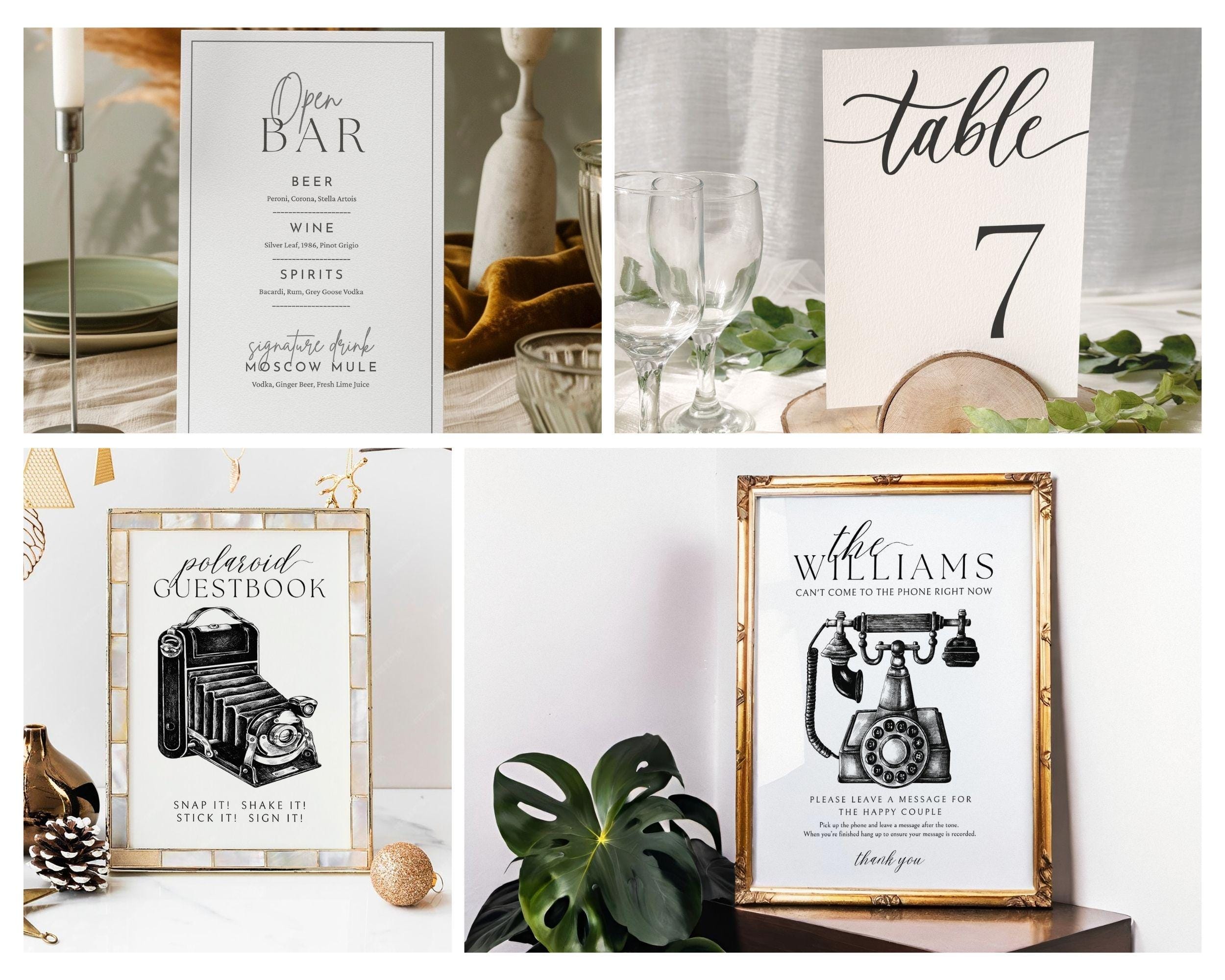 Wedding Template Bundle