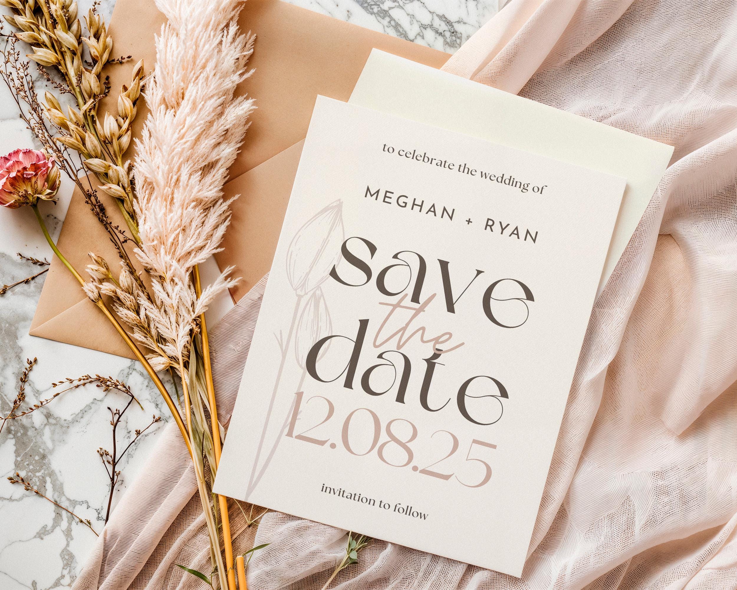 Save The Date Invite