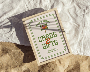 Retro Cards and Gifts Sign