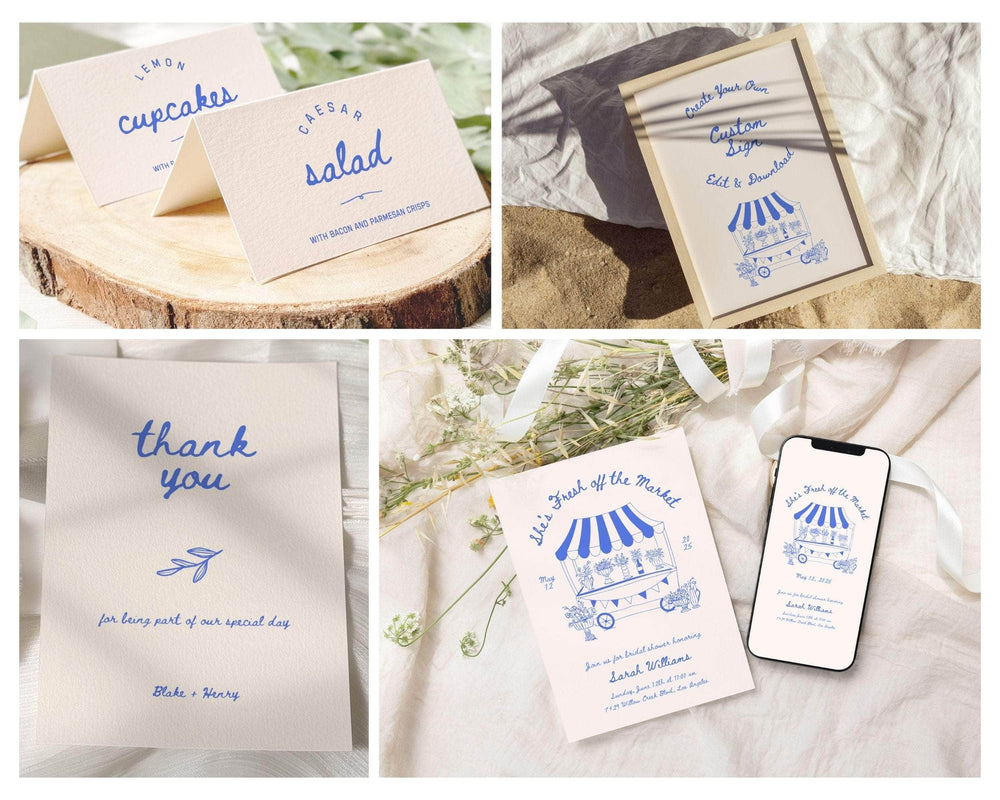 BeyzaLab Blue She's Fresh Off The Market Bundle