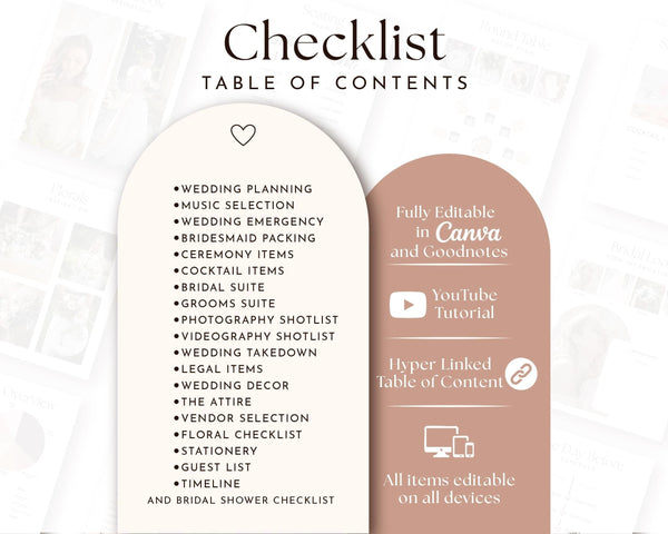 BeyzaLab Digital Wedding Checklist