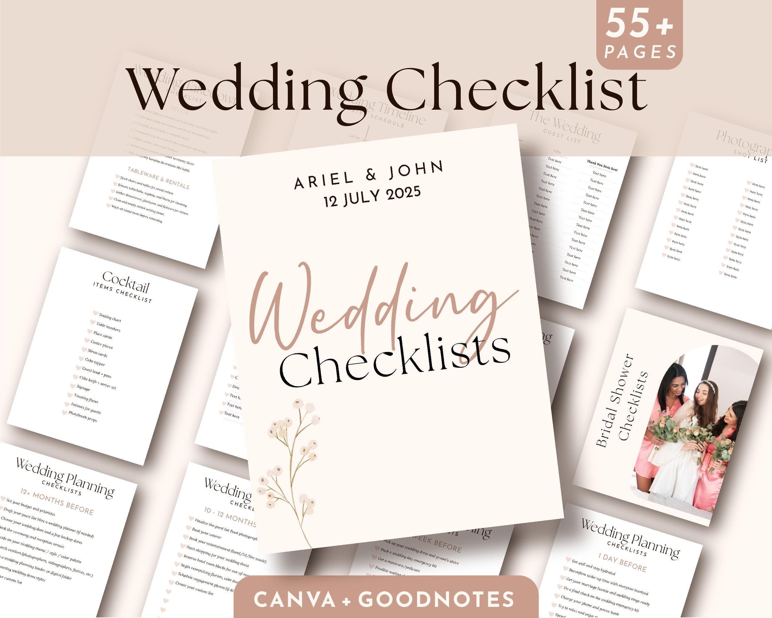 BeyzaLab Digital Wedding Checklist