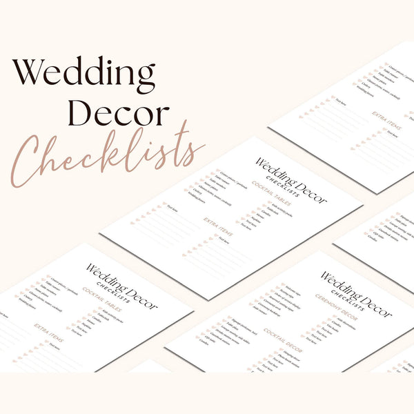 Goodnotes & Canva Template Digital Wedding Checklist