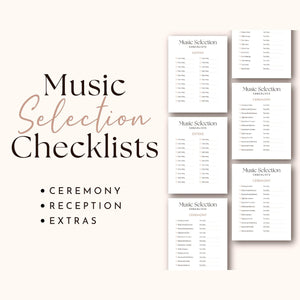 Goodnotes & Canva Template Digital Wedding Checklist