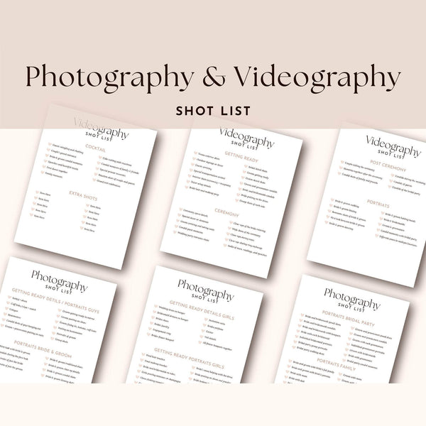 Goodnotes & Canva Template Digital Wedding Checklist