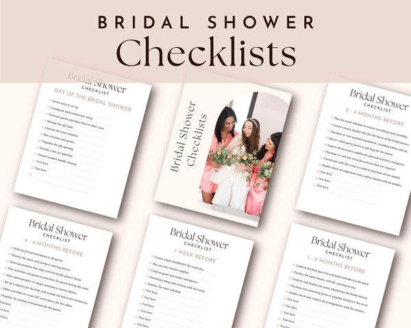 Goodnotes & Canva Template Digital Wedding Checklist