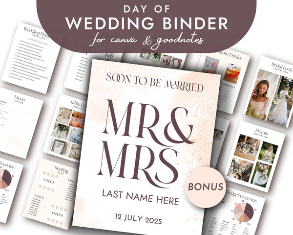BeyzaLab Digital Wedding Planner Bundle