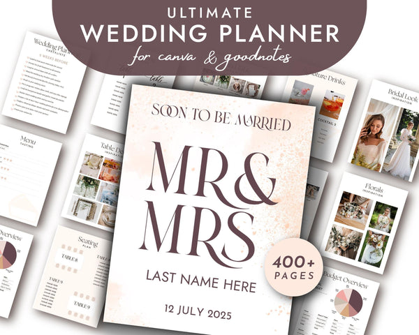 BeyzaLab Digital Wedding Planner Bundle