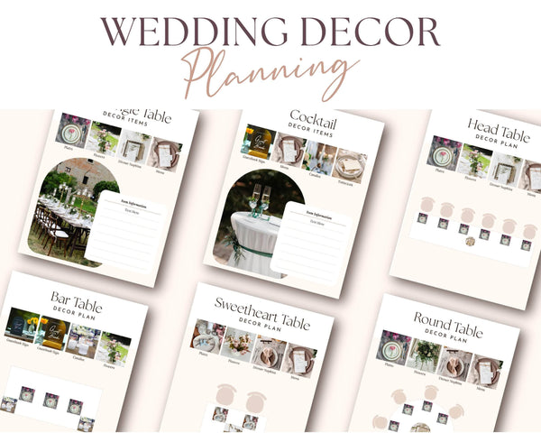 Goodnotes & Canva Template Digital Wedding Planner Bundle