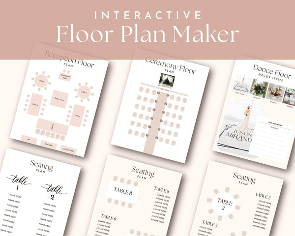 Goodnotes & Canva Template Digital Wedding Planner Bundle