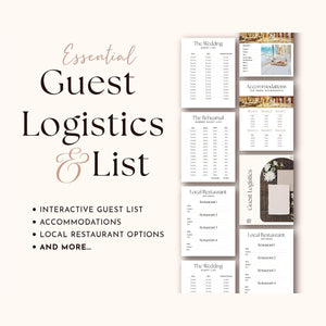 Goodnotes & Canva Template Digital Wedding Planner Template