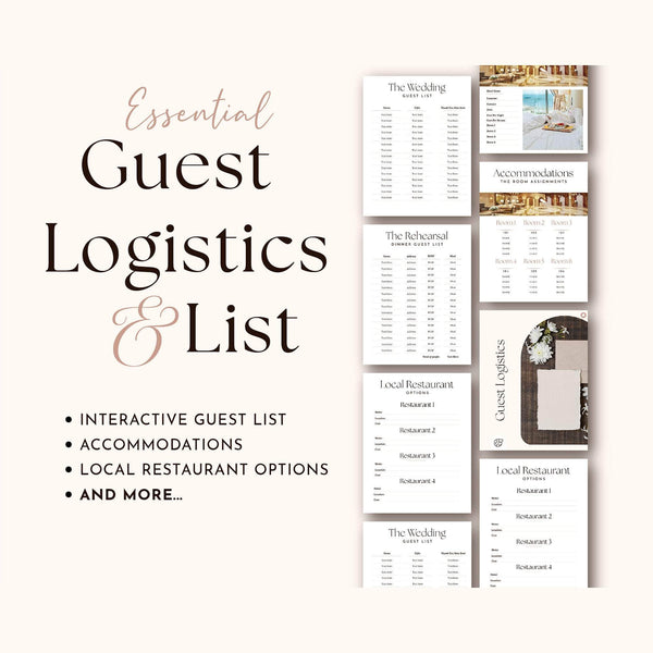 Goodnotes & Canva Template Digital Wedding Planner Template