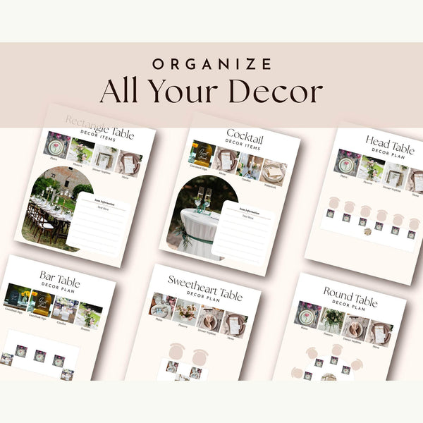Goodnotes & Canva Template Digital Wedding Planner Template for Ipad