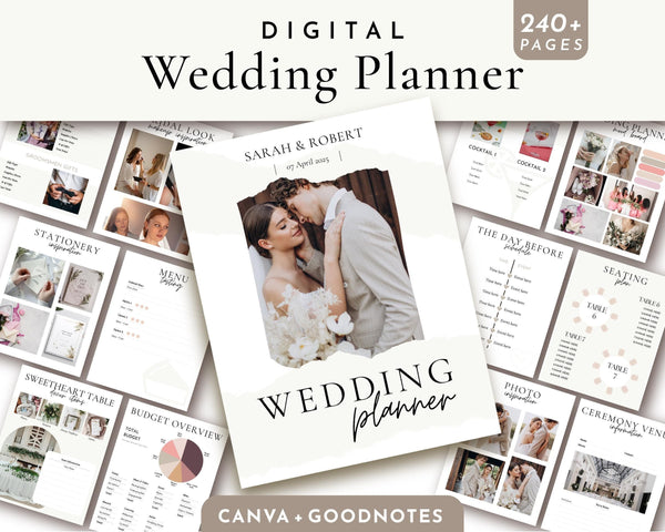 BeyzaLab Digital Wedding Planner with Photo