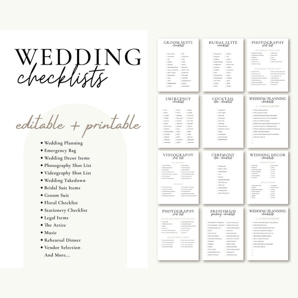 Goodnotes & Canva Template Digital Wedding Planner with Photo