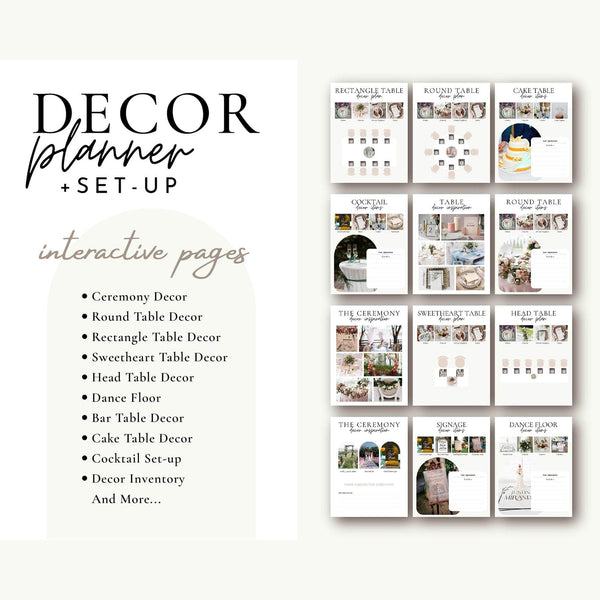 Goodnotes & Canva Template Digital Wedding Planner with Photo
