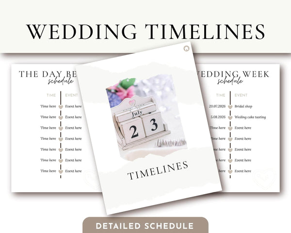 Goodnotes & Canva Template Digital Wedding Planner with Photo
