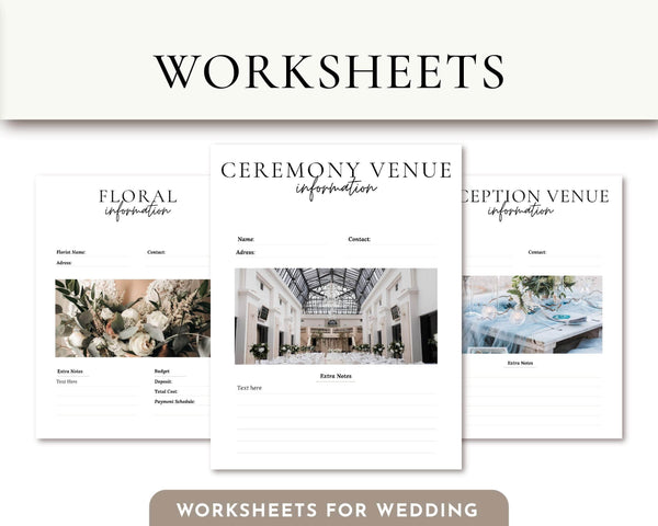 Goodnotes & Canva Template Digital Wedding Planner with Photo