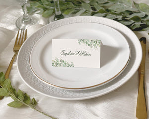 BeyzaLab Eucalyptus Place Cards