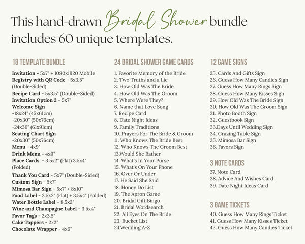 BeyzaLab Greenery Fresh Off The Market Bundle