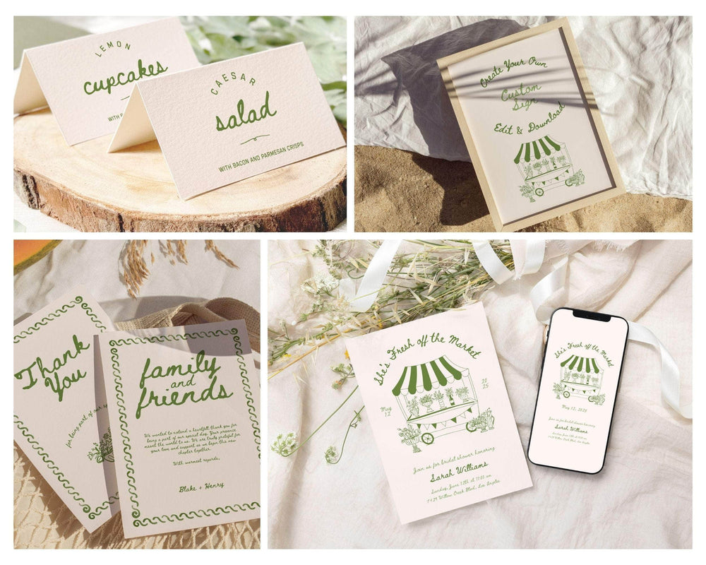 BeyzaLab Greenery Fresh Off The Market Bundle