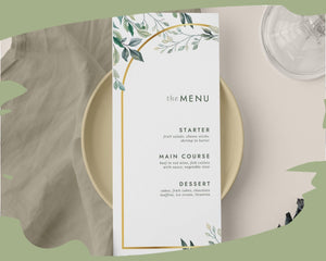 BeyzaLab Greenery Wedding Template Bundle