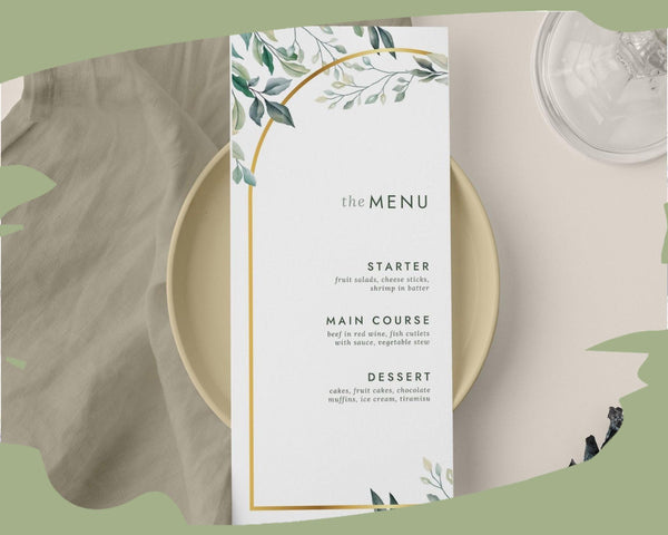 BeyzaLab Greenery Wedding Template Bundle