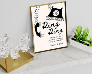 BeyzaLab Hand Drawn Audio Guestbook Sign Template