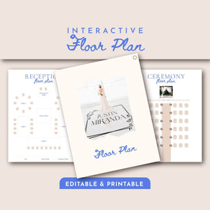 Goodnotes & Canva Template Hand Drawn Wedding Binder