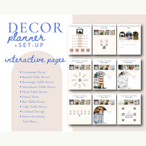 Goodnotes & Canva Template Hand Drawn Wedding Binder