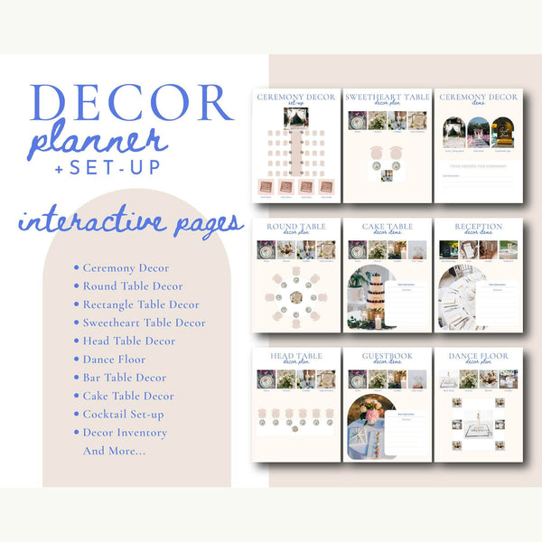 Goodnotes & Canva Template Hand Drawn Wedding Binder