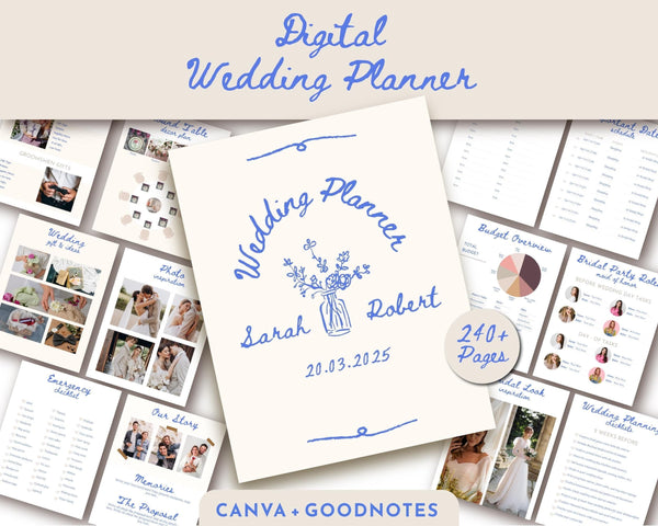 BeyzaLab Hand Drawn Wedding Planner