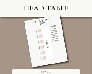 Goodnotes & Canva Template Interactive Seating Planner