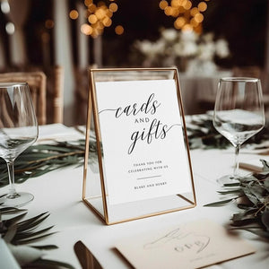 BeyzaLab Minimal Cards and Gifts Sign