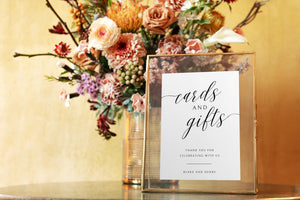 BeyzaLab Minimal Cards and Gifts Sign