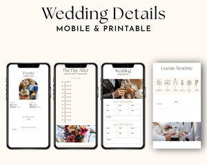 BeyzaLab Mobile Wedding Day Timeline