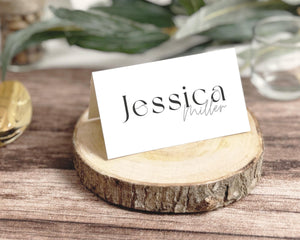 BeyzaLab Modern Wedding Place Cards