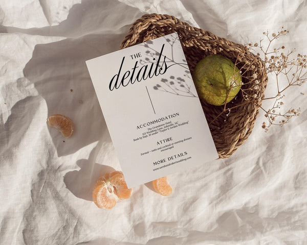 BeyzaLab Old Money Wedding Invitation Suite