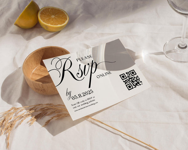 BeyzaLab Old Money Wedding Invitation Suite