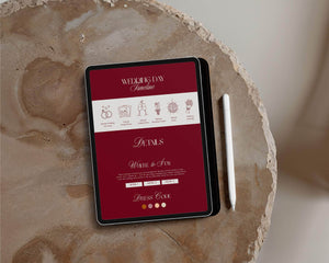 BeyzaLab - Canva Template Old Money Wedding Website
