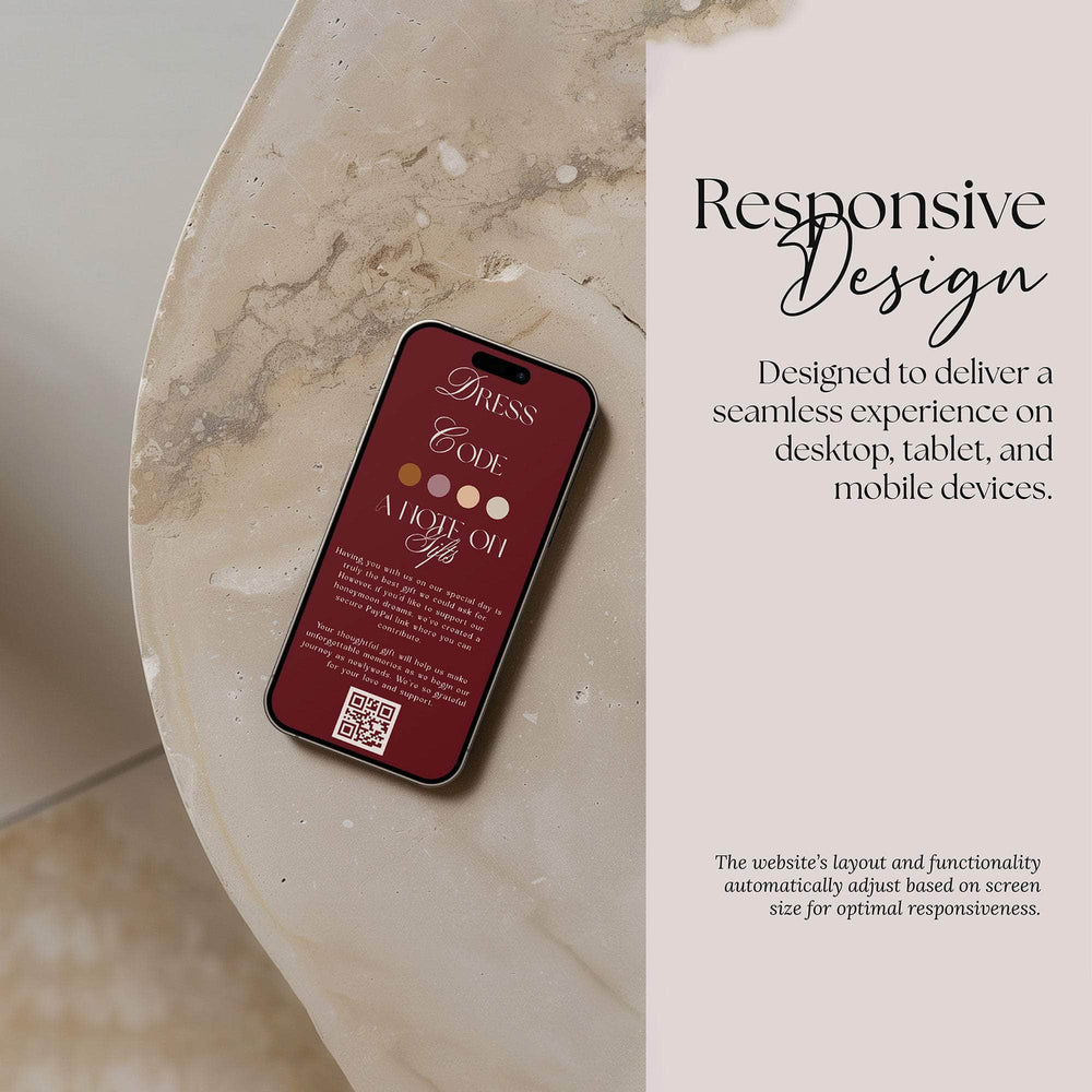 BeyzaLab - Canva Template Old Money Wedding Website