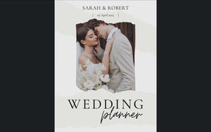 Minimal Wedding Planner Goodnotes and Canva
