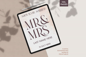 Digital Wedding Binder Template