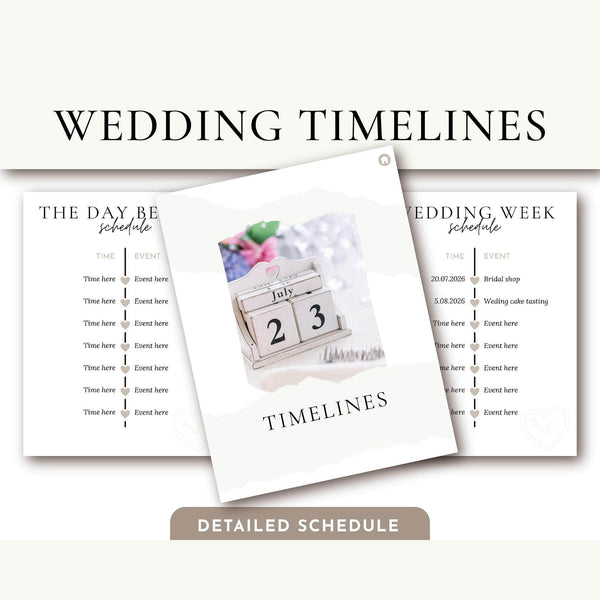 Goodnotes & Canva Template Printable Wedding Planner Bundle