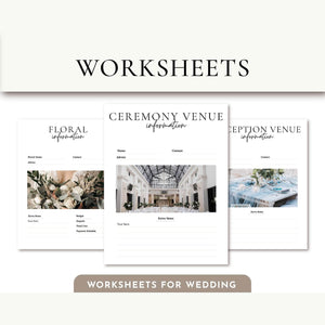 Goodnotes & Canva Template Printable Wedding Planner Bundle