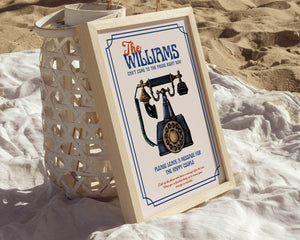 Instant Download - Canva Template Retro Audio Guestbook Sign