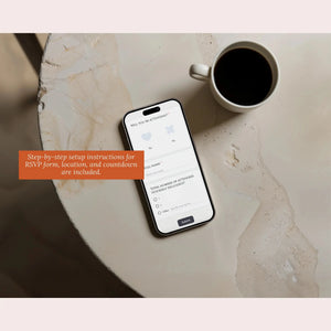 Instant Download - Canva Template Retro Wedding Website Template